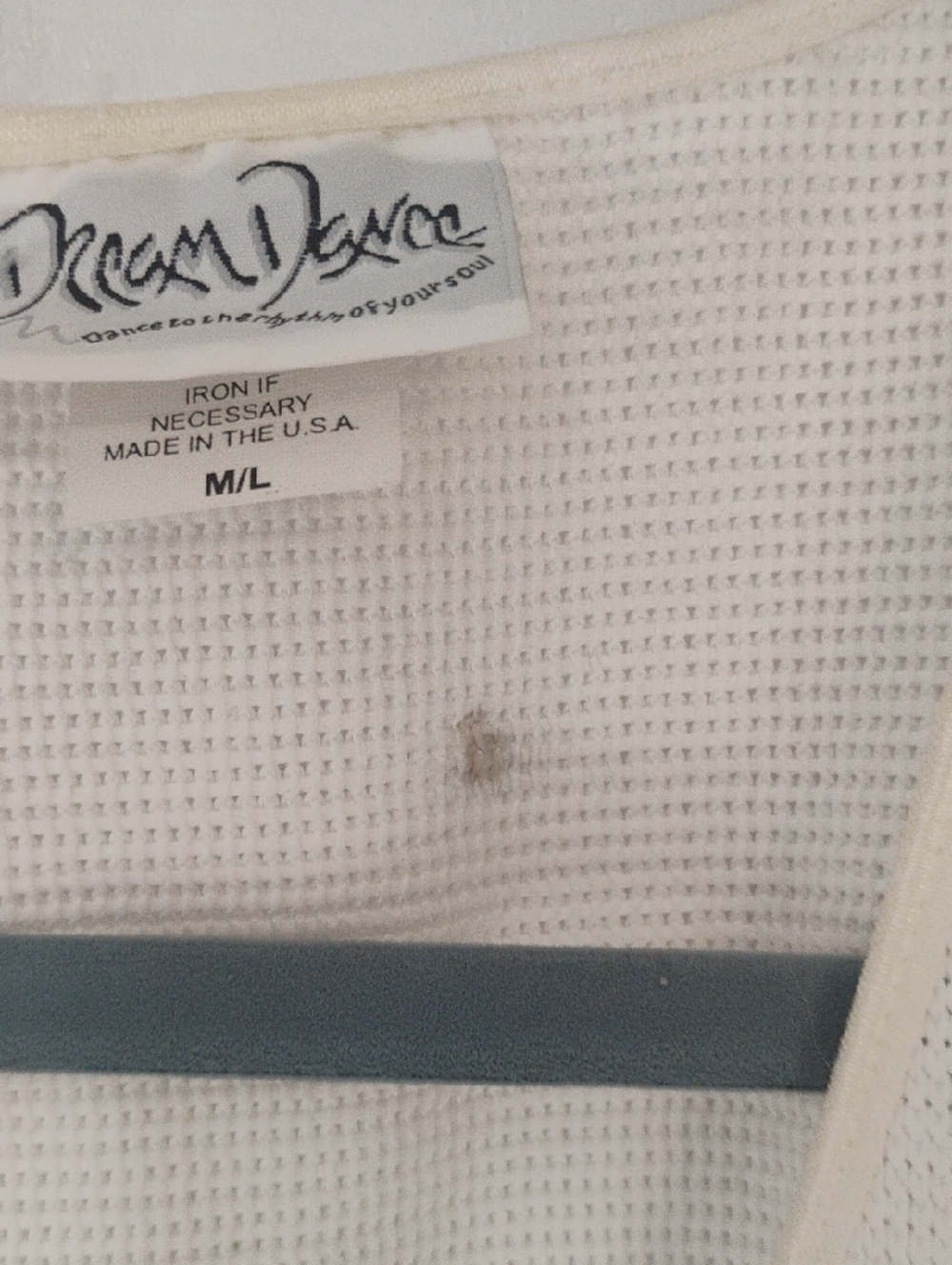 Dream Dance Vintage Cream Colored Fringe Vest Size Medium/Large - Picture 7 of 7